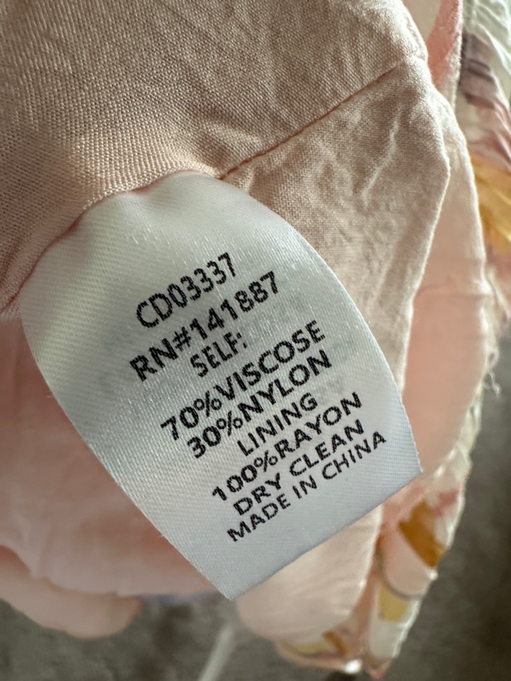 TCEC Peach & Pink Floral Tiered Maxi Dress - Picture 7 of 7